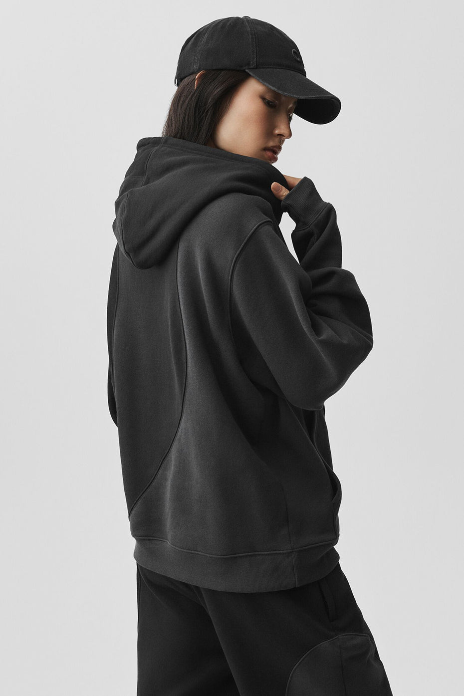 Make Waves Hoodie - Vintage Black Tonal — photo 2