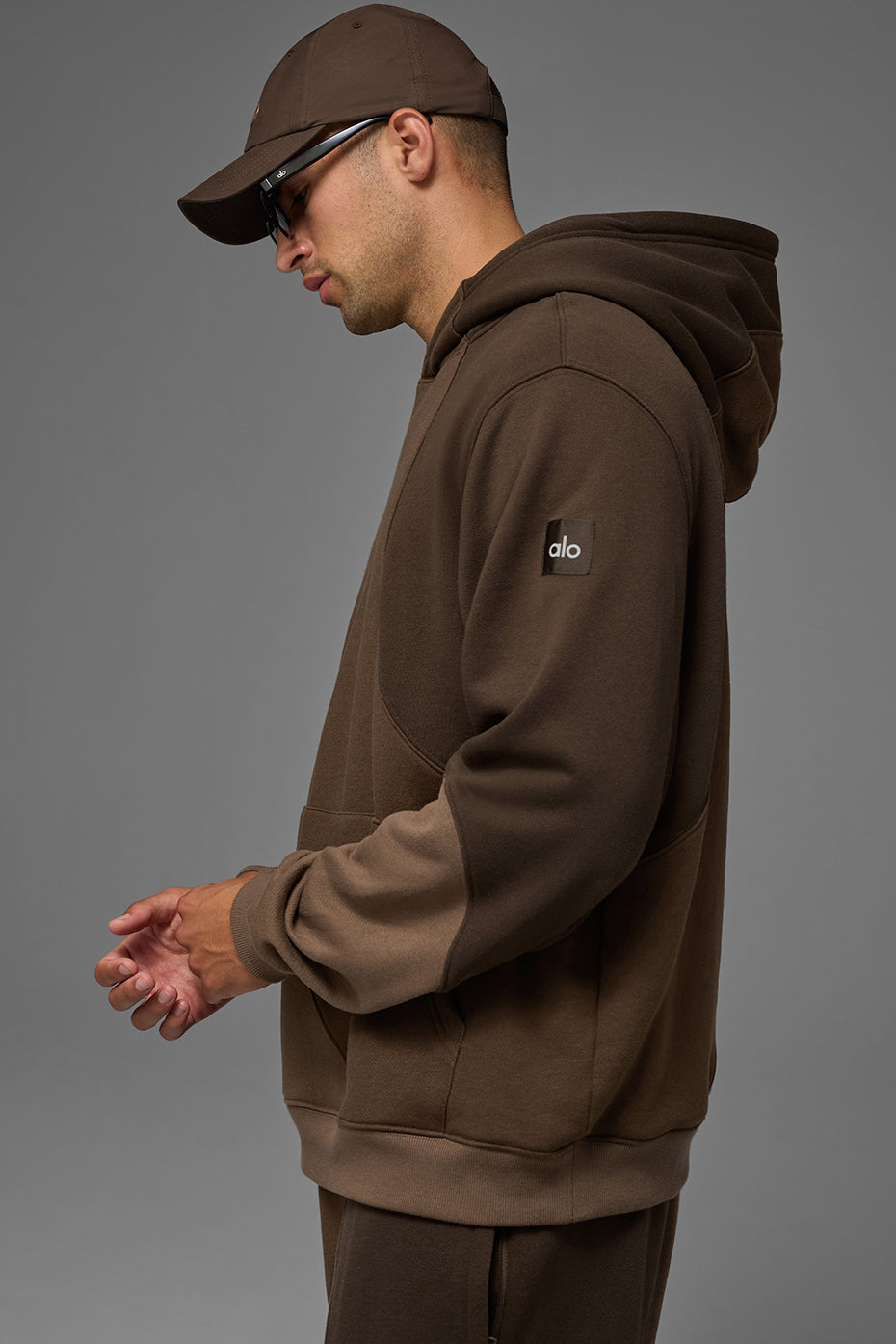 Make Waves Hoodie - Espresso Tonal — photo 4
