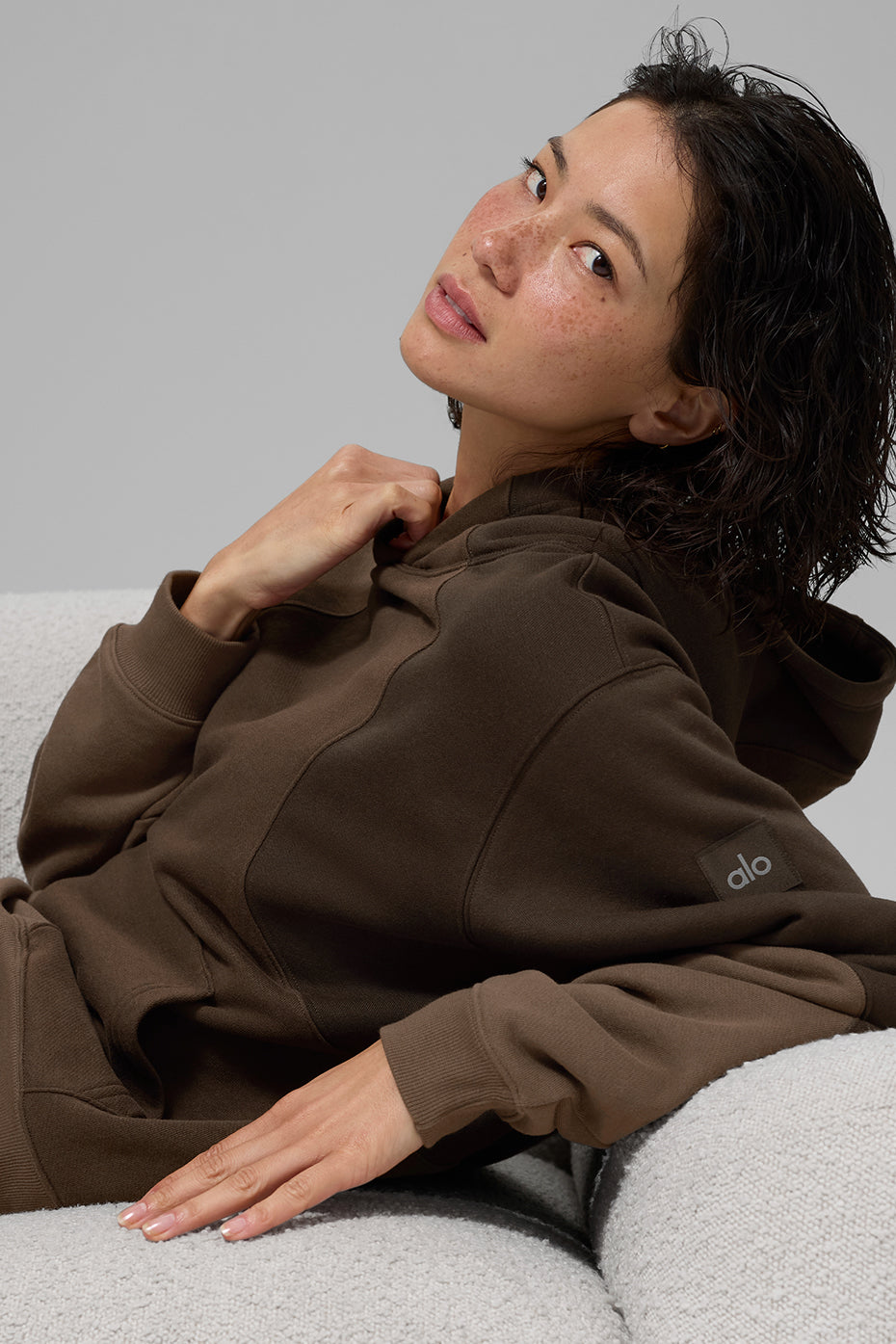Make Waves Hoodie - Espresso Tonal — photo 3