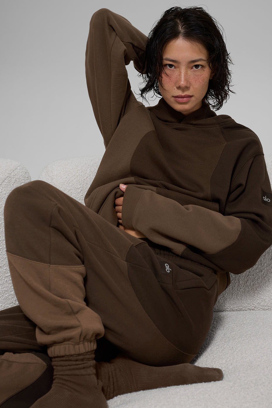 Make Waves Hoodie - Espresso Tonal — photo 5