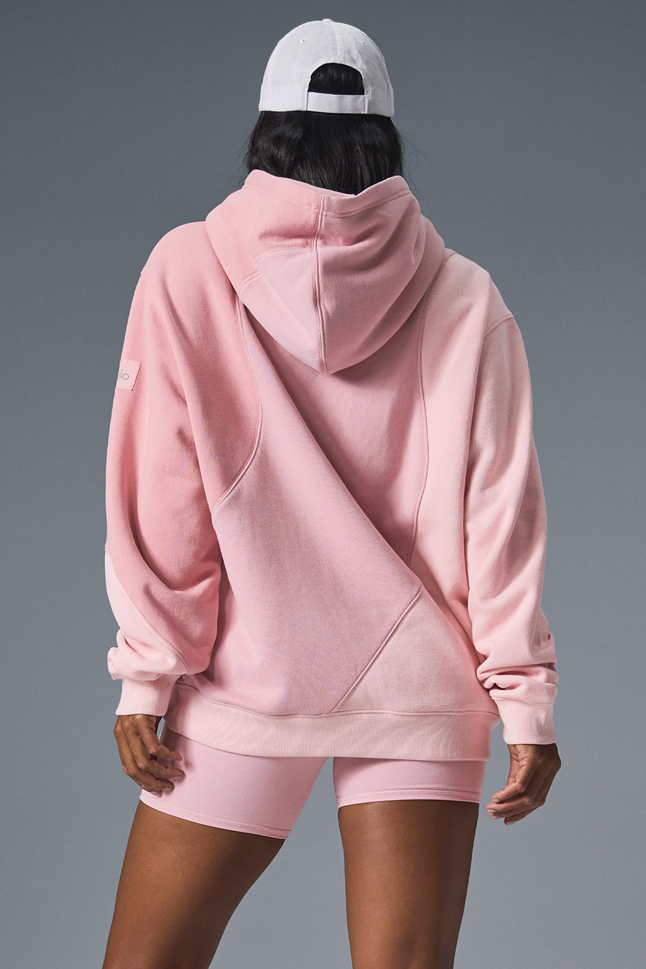 Make Waves Hoodie - Sunset Pink Tonal — photo 2
