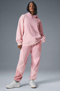 Make Waves Hoodie - Sunset Pink Tonal — photo 1