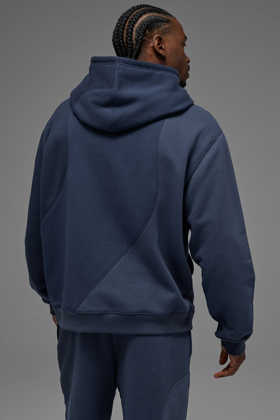 Make Waves Hoodie - Navy Tonal — photo 3