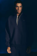 Accolade 1/4 Zip Pullover - Navy — photo 1