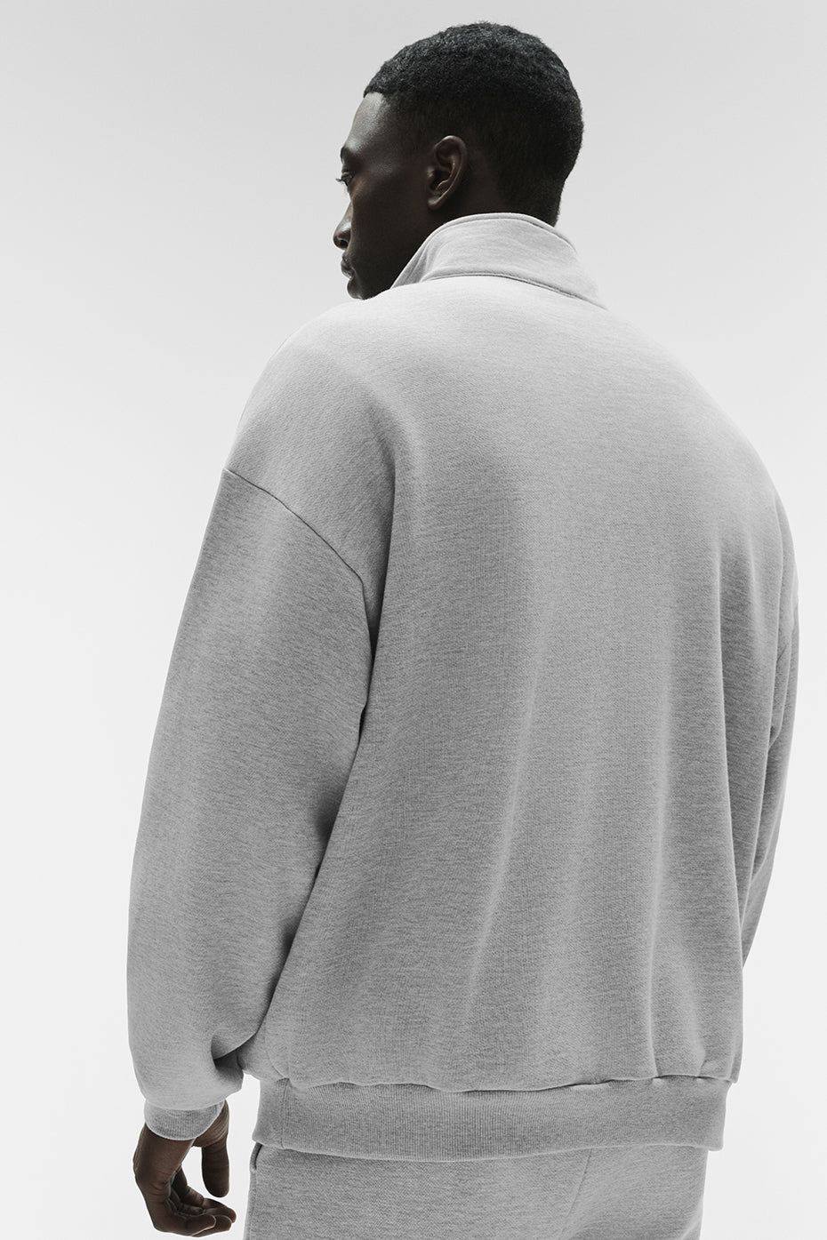 Accolade 1/4 Zip Pullover - Athletic Heather Grey — photo 3