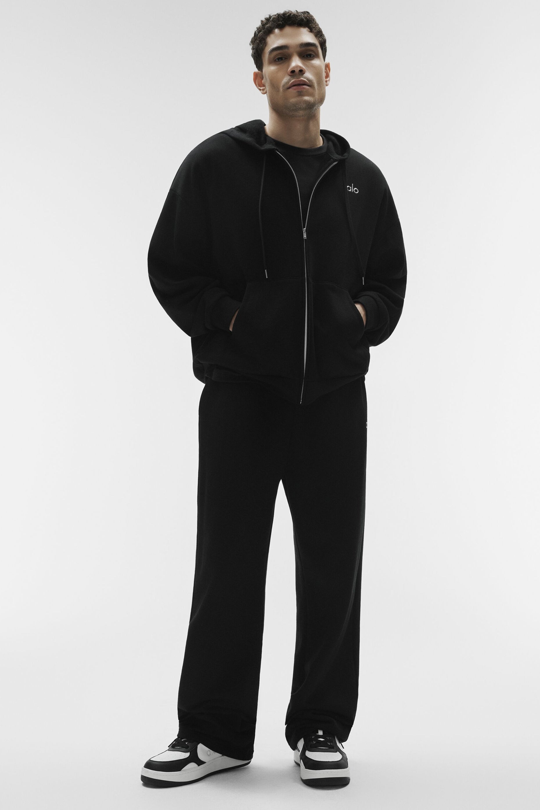 Accolade Full Zip Hoodie - Black — photo 5