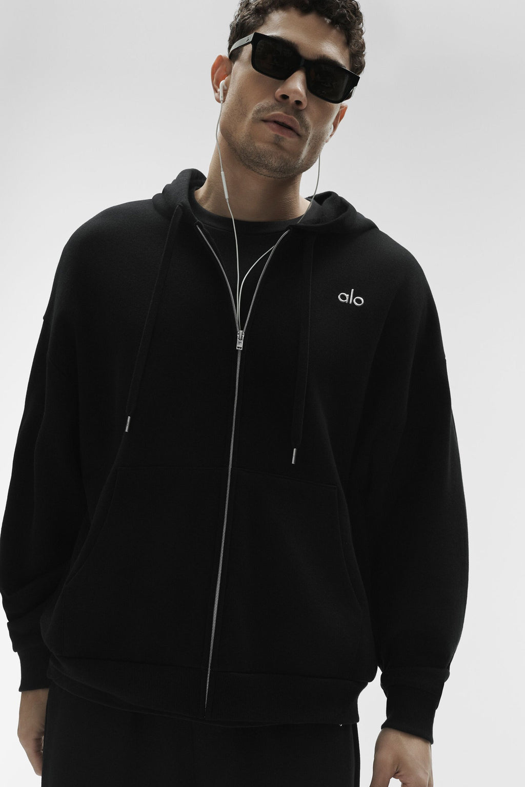 Accolade Full Zip Hoodie - Black — photo 3