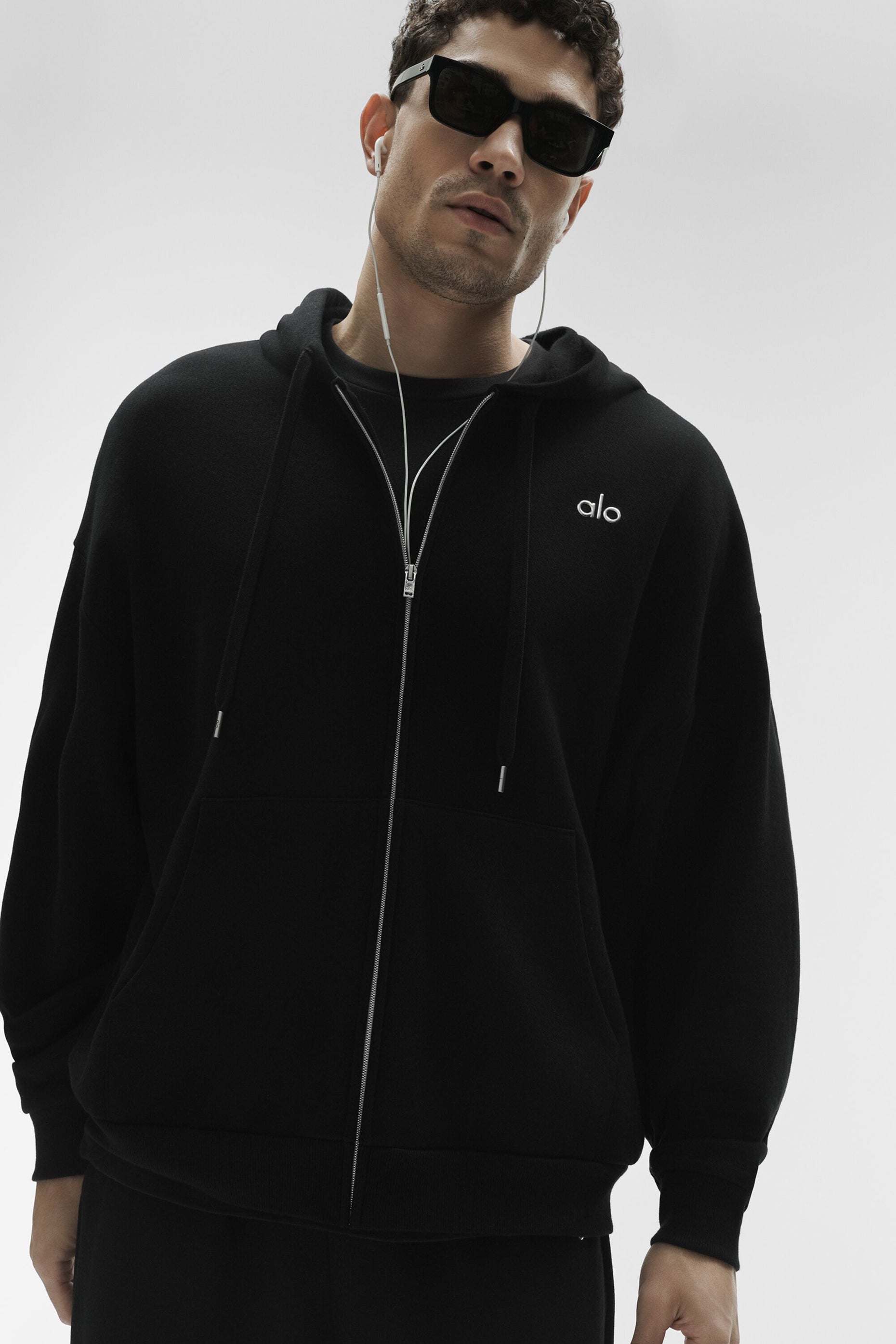 Accolade Full Zip Hoodie - Black — photo 3