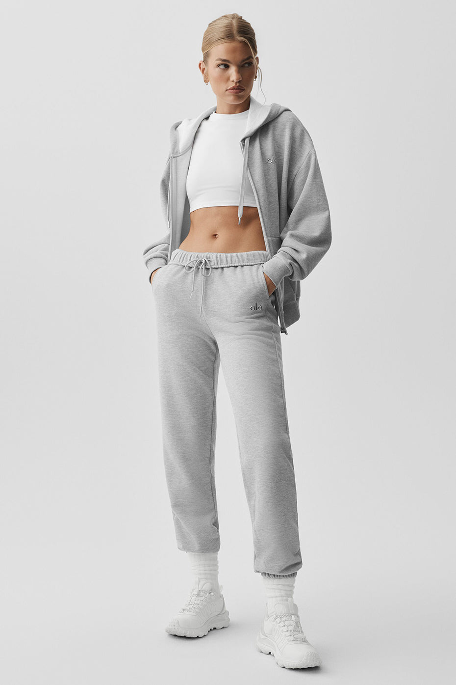 Accolade Full Zip Hoodie - Athletic Heather Grey — photo 6