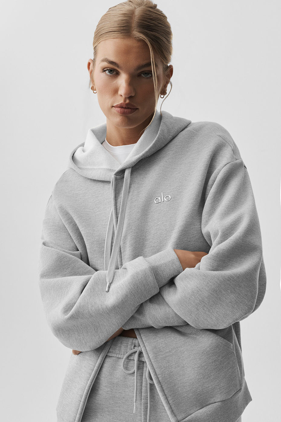 Accolade Full Zip Hoodie - Athletic Heather Grey — photo 4