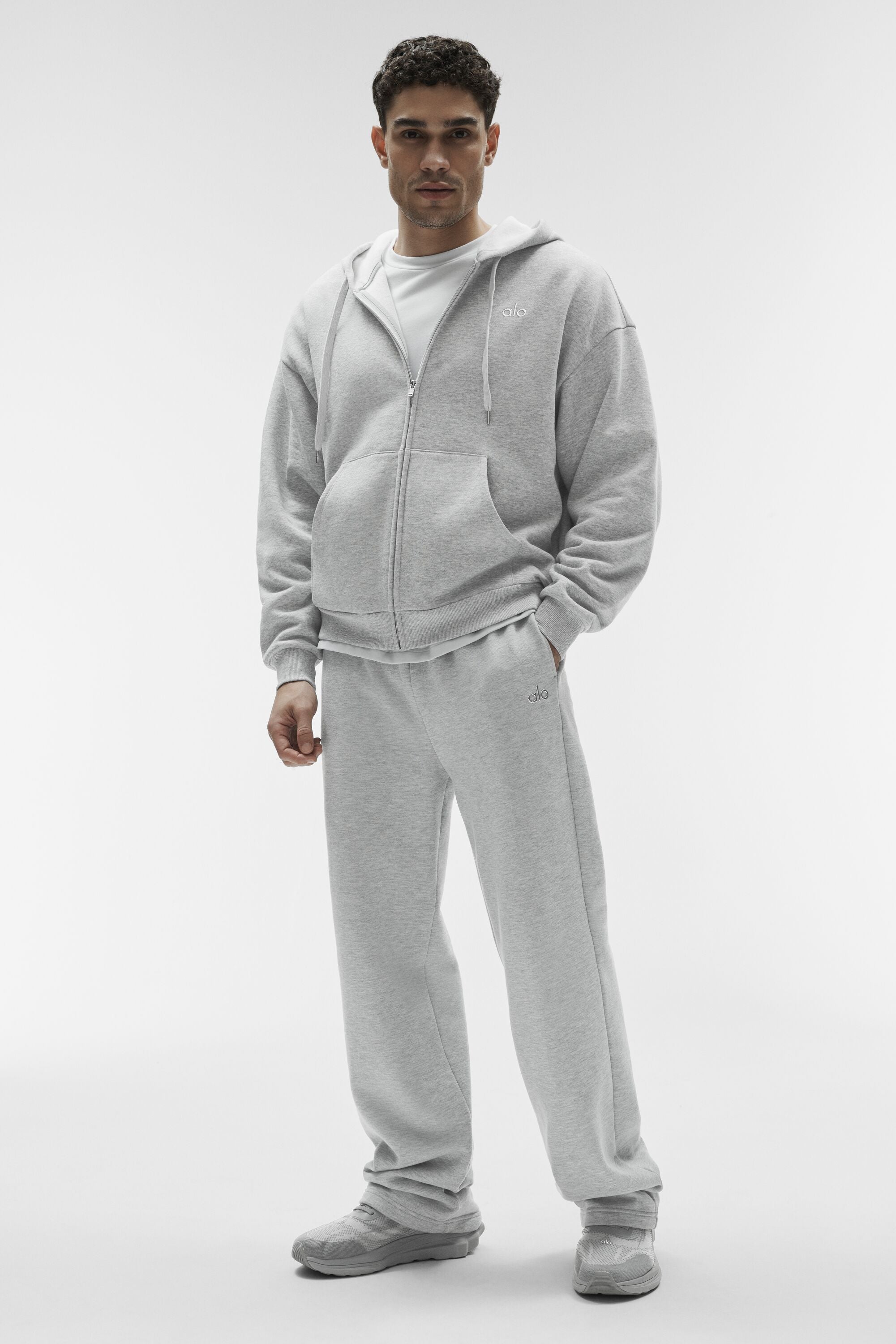 Accolade Full Zip Hoodie - Athletic Heather Grey — photo 4