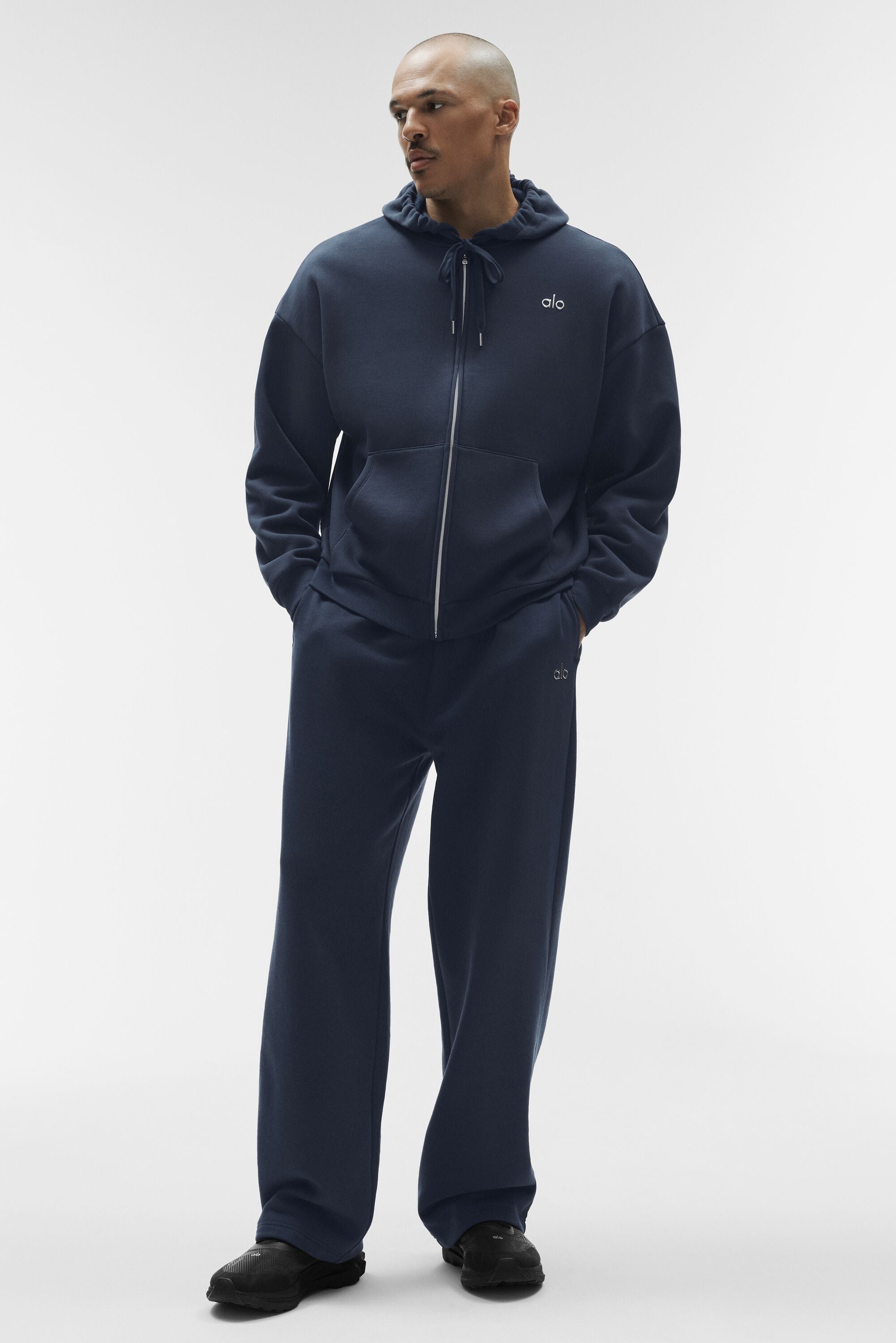 Accolade Full Zip Hoodie - Navy — photo 4
