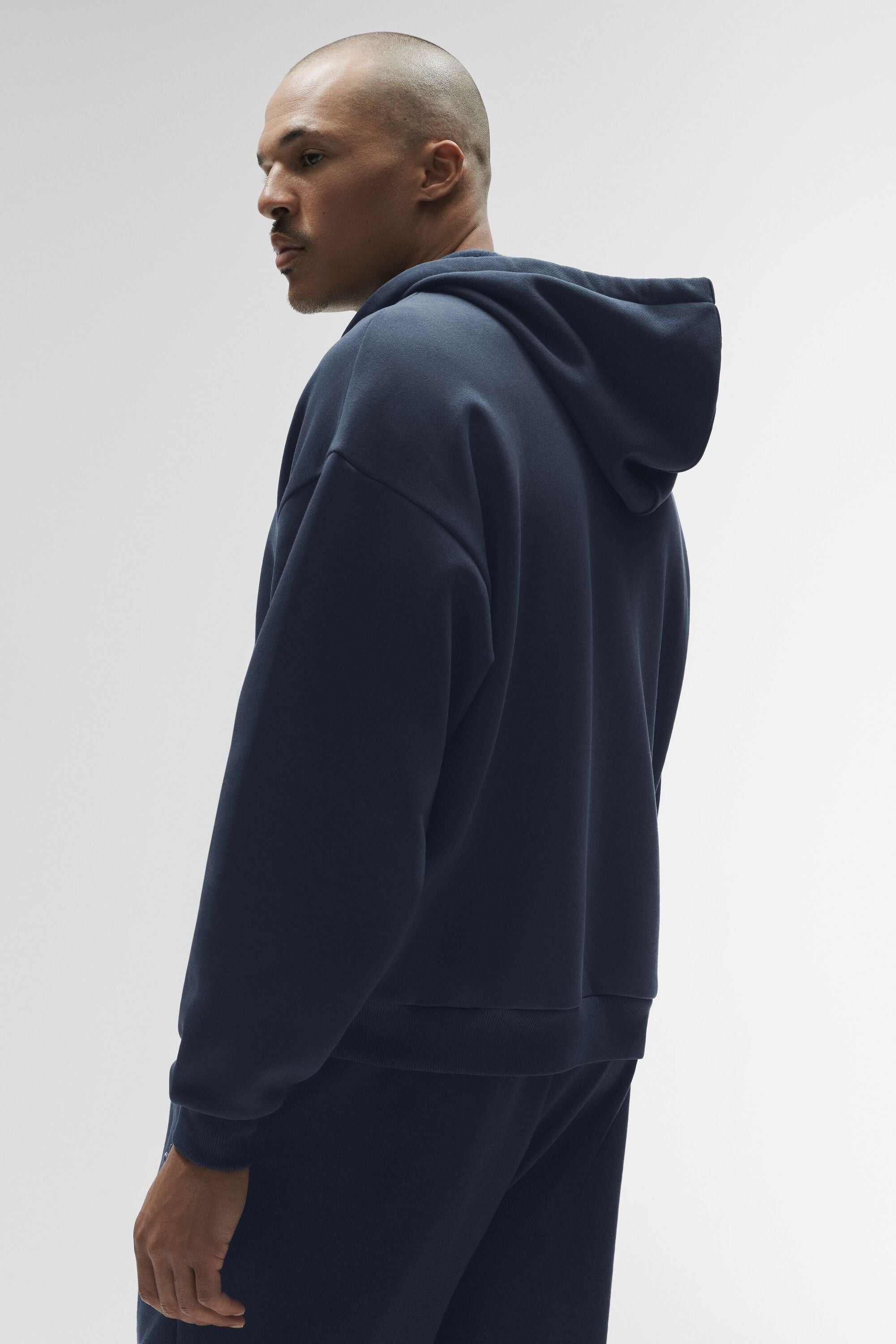 Accolade Full Zip Hoodie - Navy — photo 2