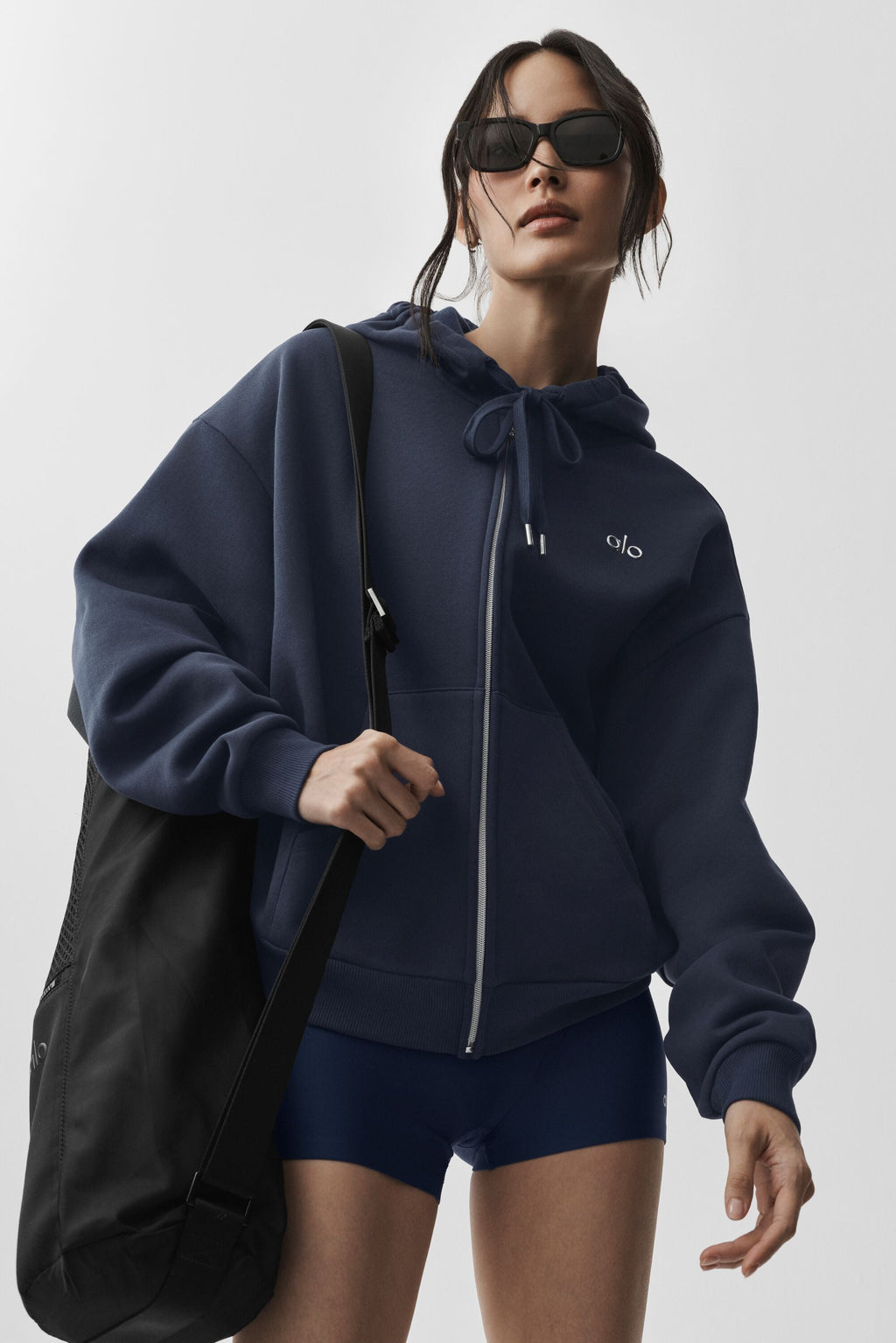 Accolade Full Zip Hoodie - Navy — photo 5