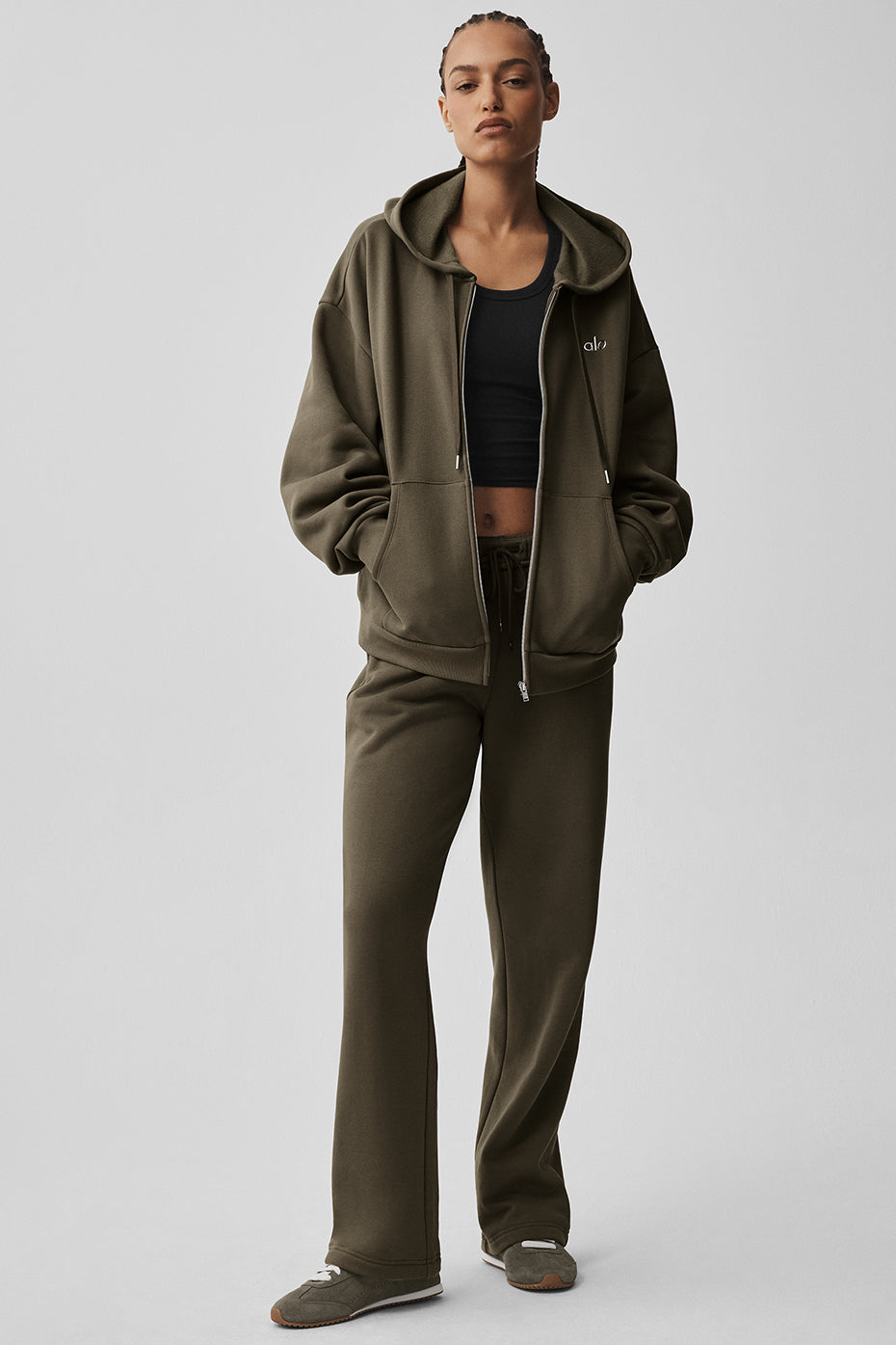 Accolade Full Zip Hoodie - Olive Tree — photo 5
