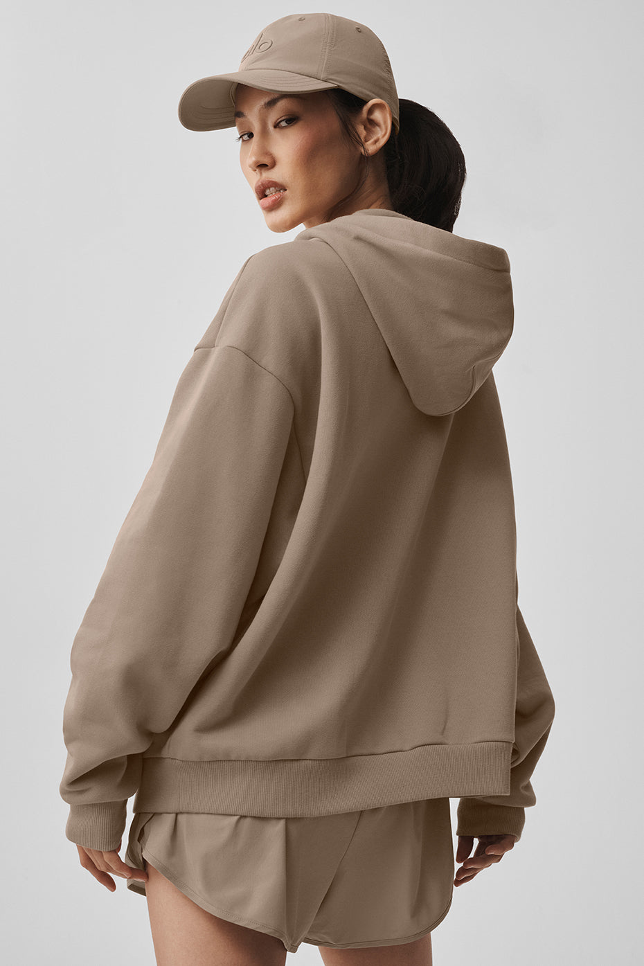 Accolade Full Zip Hoodie - Gravel — photo 3