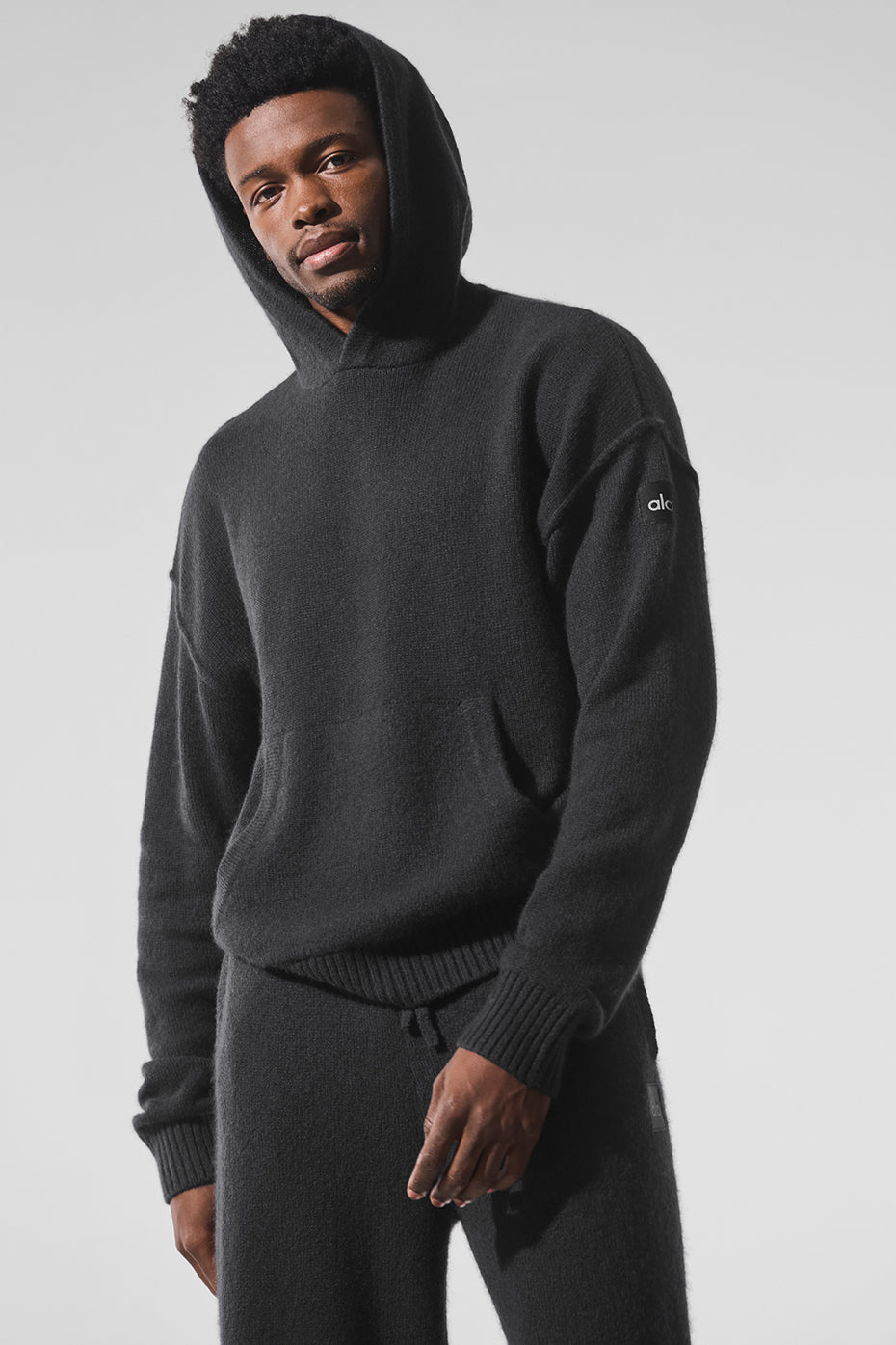 Wool Cashmere New Class Hoodie - Black — photo 1