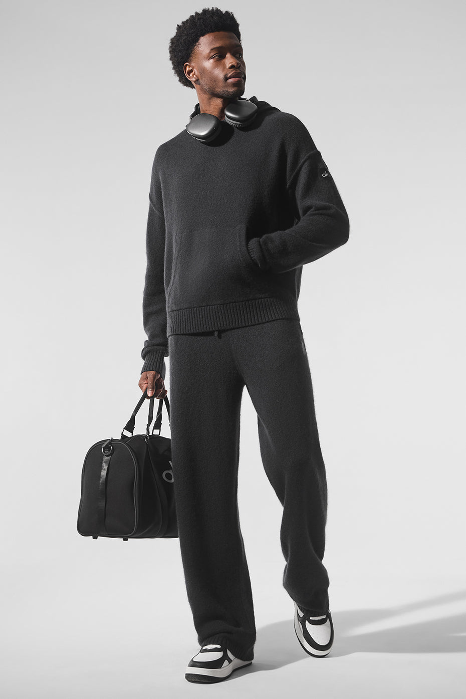 Wool Cashmere New Class Hoodie - Black — photo 4