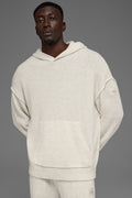 Wool Cashmere New Class Hoodie - Bone Heather — photo 1