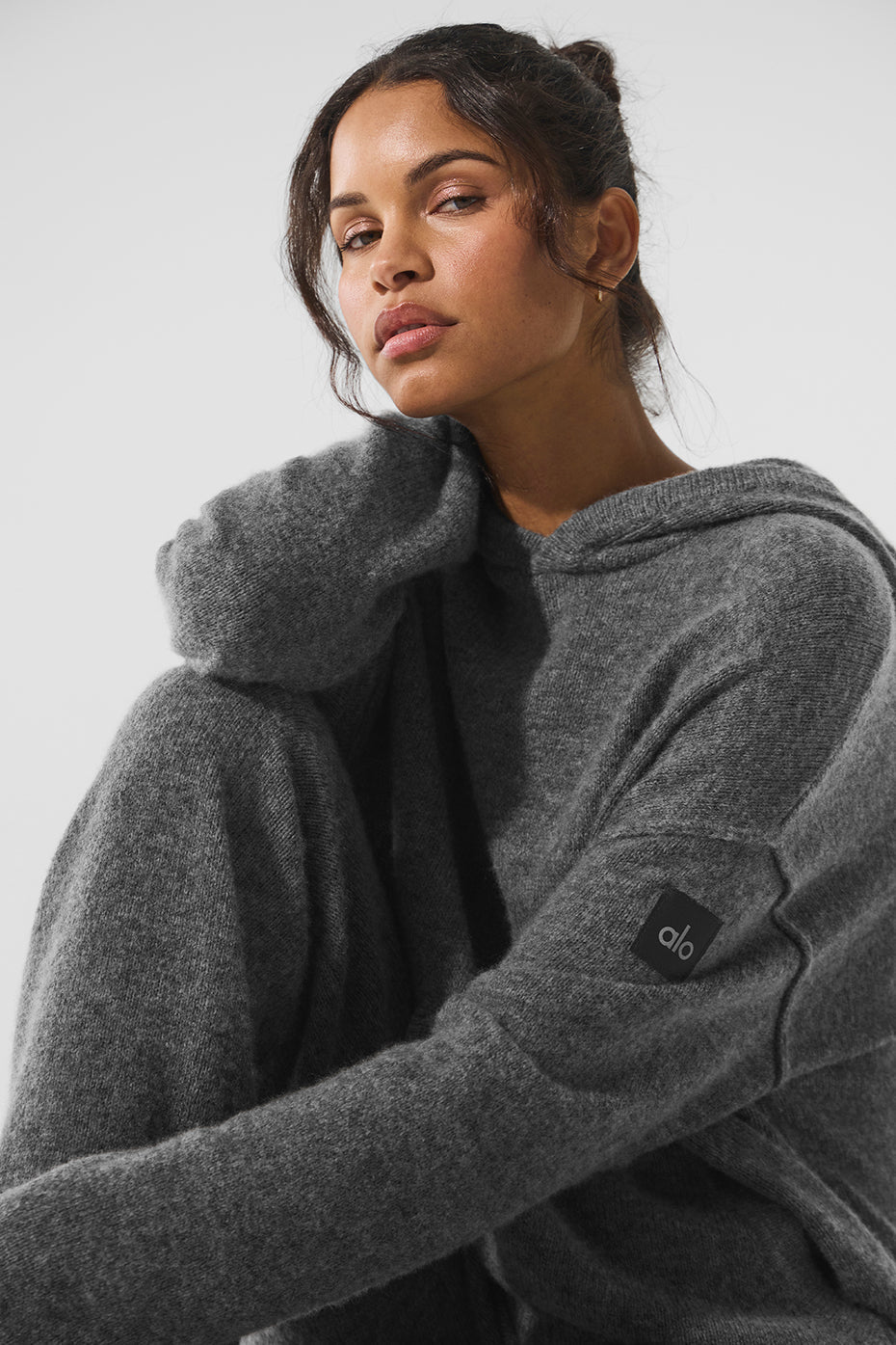 Wool Cashmere New Class Hoodie - Platinum Grey — photo 3