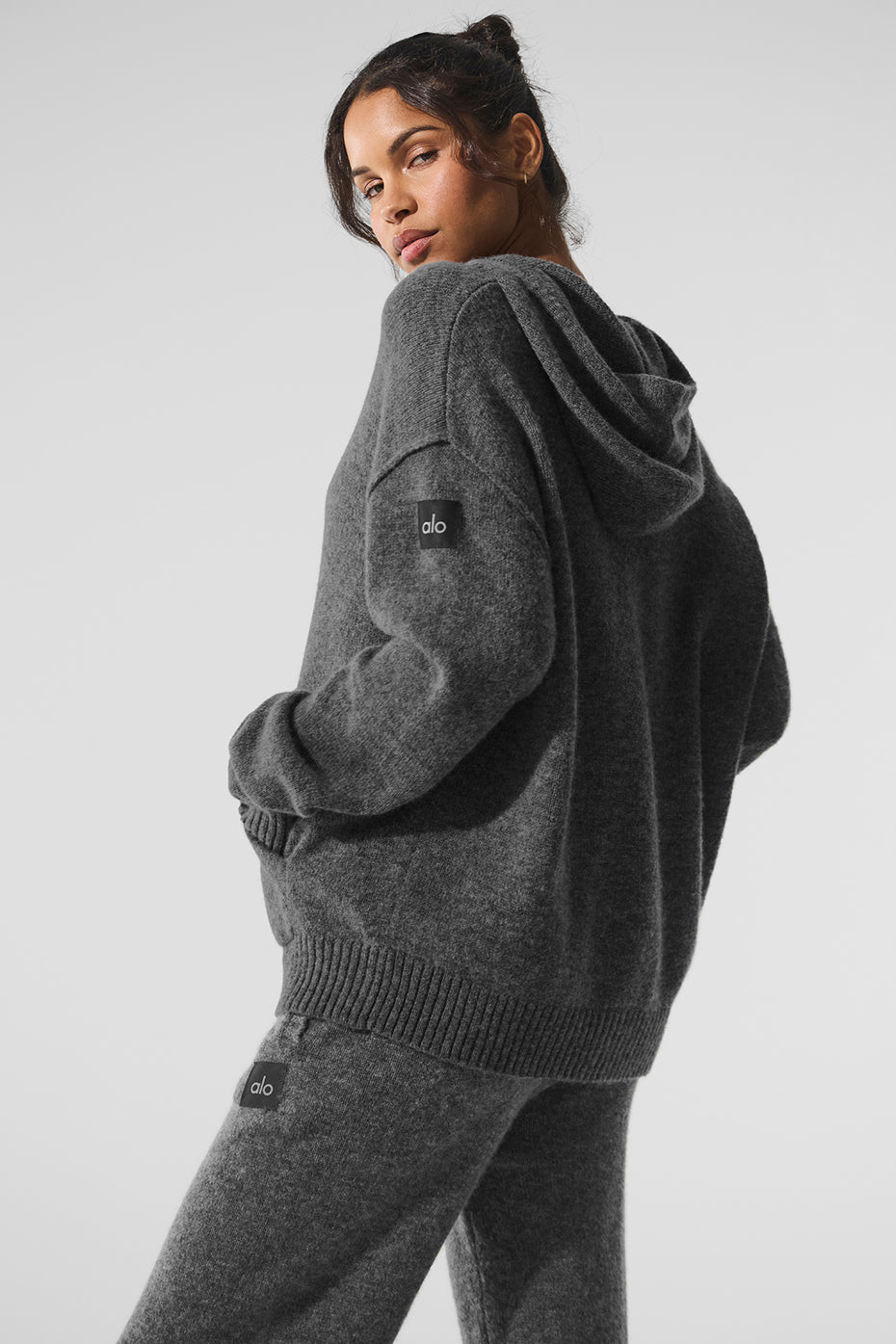 Wool Cashmere New Class Hoodie - Platinum Grey — photo 4