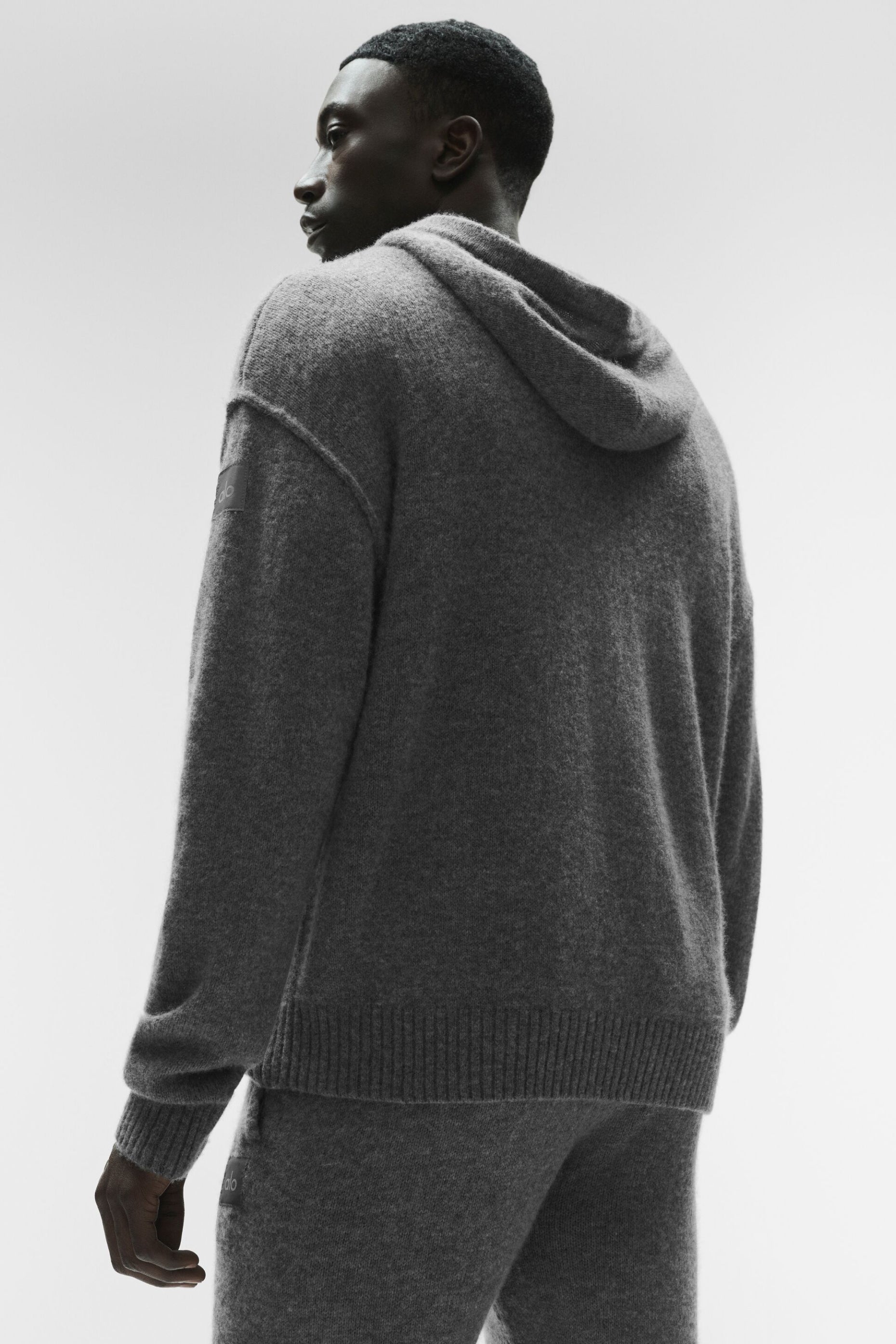 Wool Cashmere New Class Hoodie - Platinum Grey — photo 3