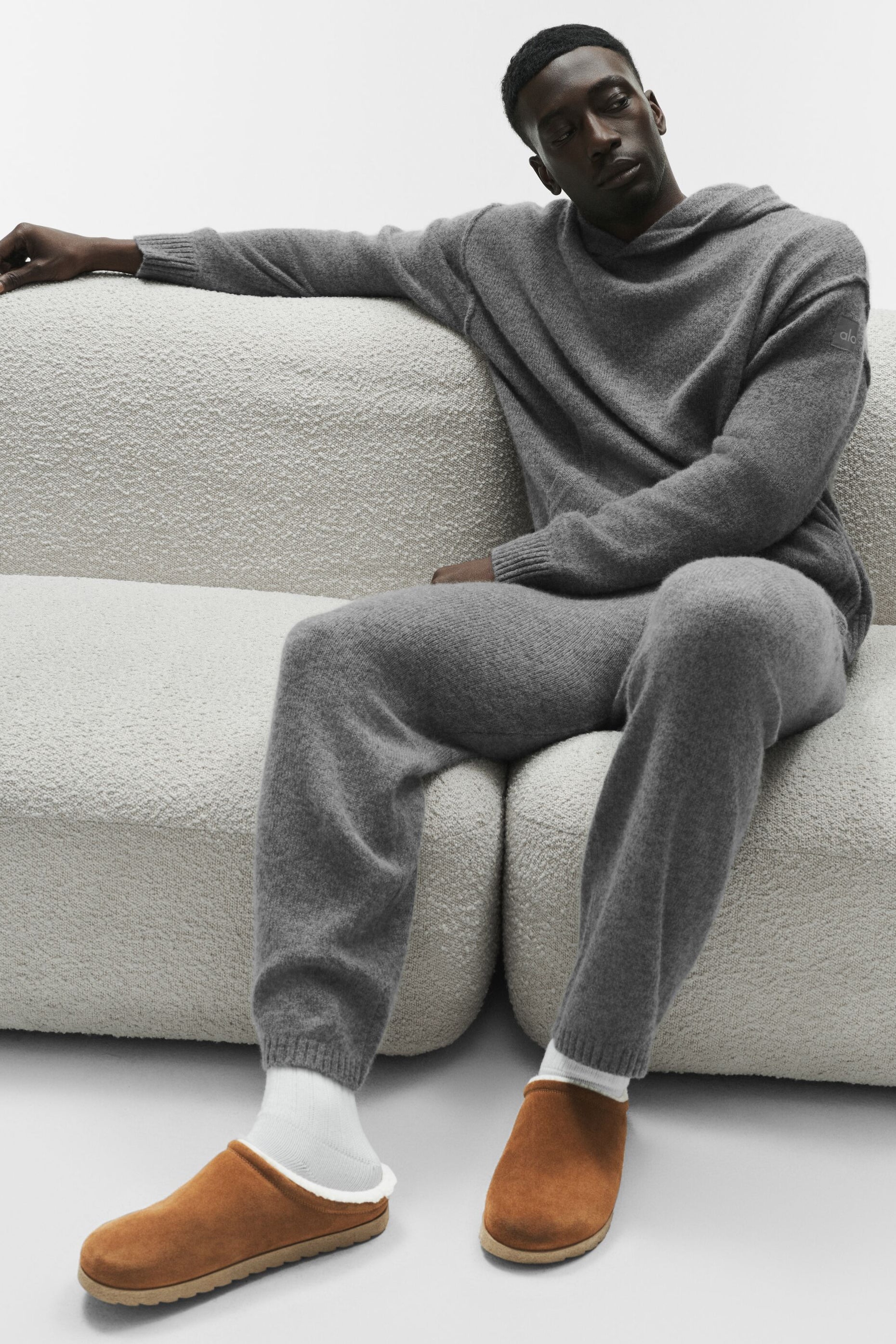 Wool Cashmere New Class Hoodie - Platinum Grey — photo 5