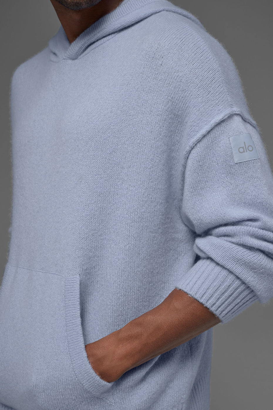 Wool Cashmere New Class Hoodie - Winter Frost — photo 3