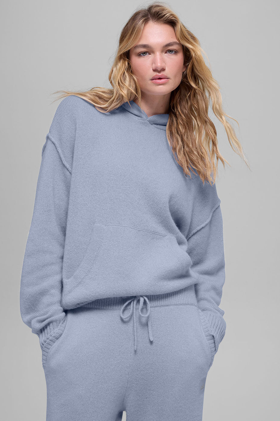 Wool Cashmere New Class Hoodie - Winter Frost — photo 1