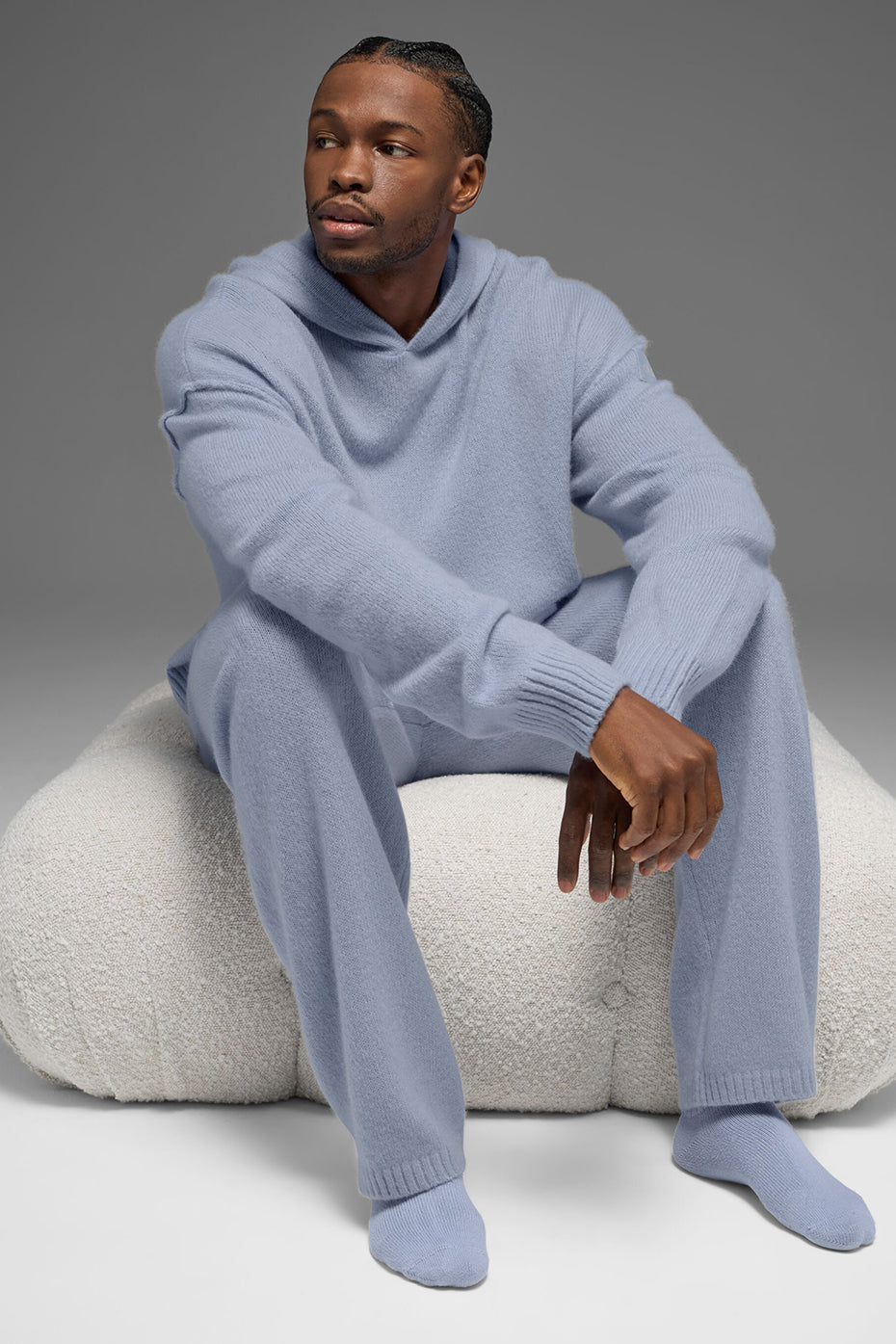 Wool Cashmere New Class Hoodie - Winter Frost — photo 4