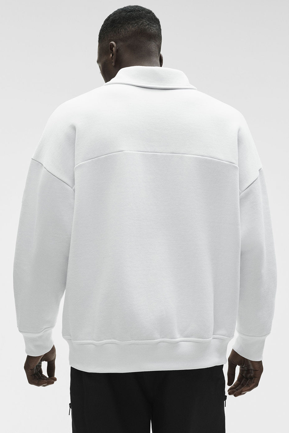 Take It Easy Long Sleeve Henley Pullover - White — photo 4