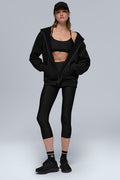 Renown Heavy Weight Full Zip Hoodie - Black — photo 1