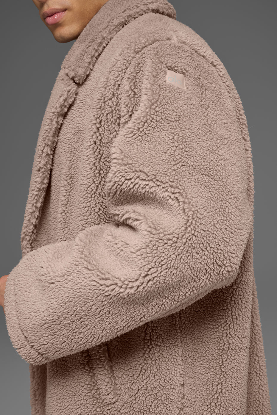 Oversized Sherpa Trench - Chai Latte — photo 2