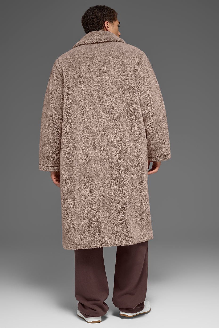 Oversized Sherpa Trench - Chai Latte — photo 3