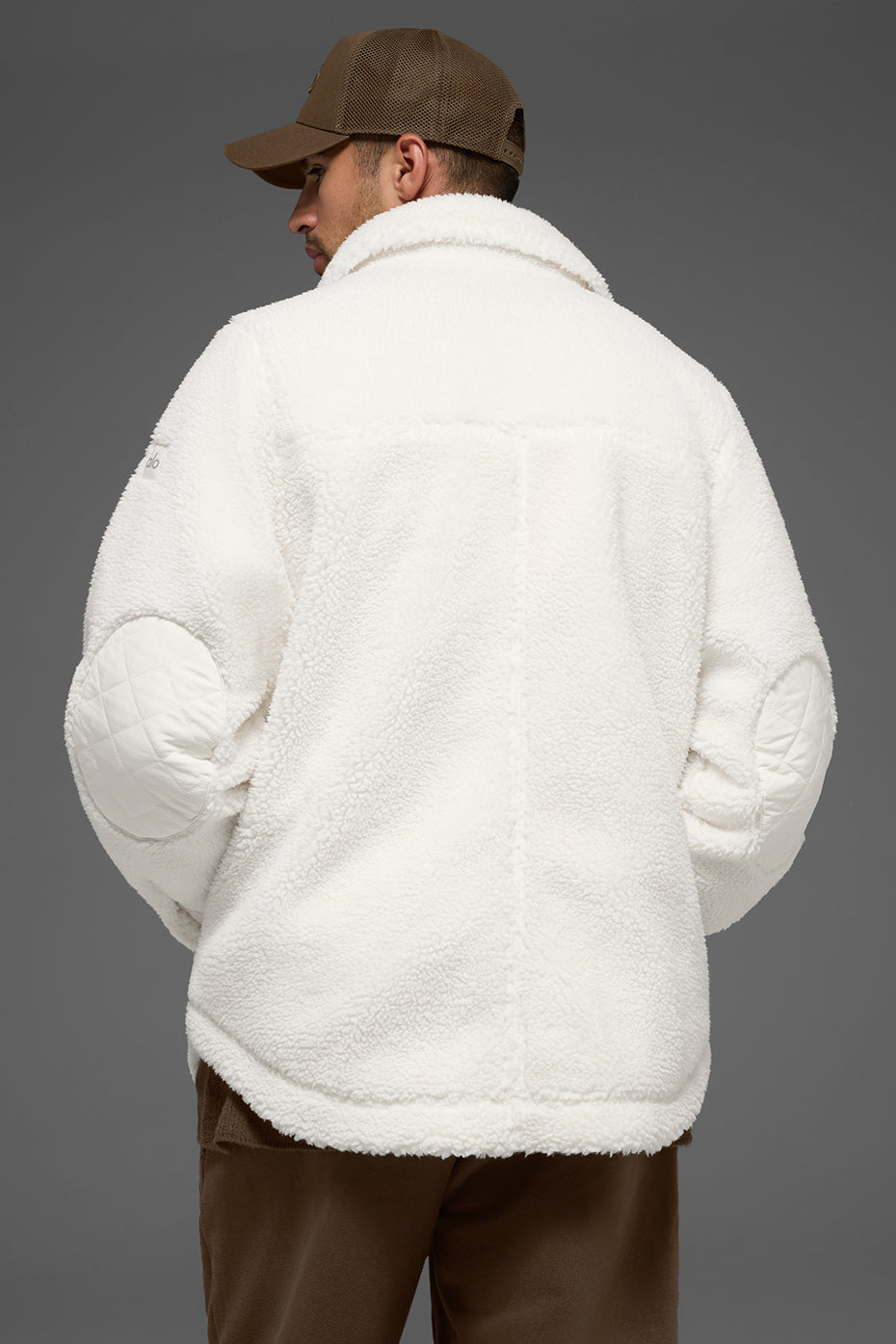 Sherpa Edge Shacket - Ivory — photo 3