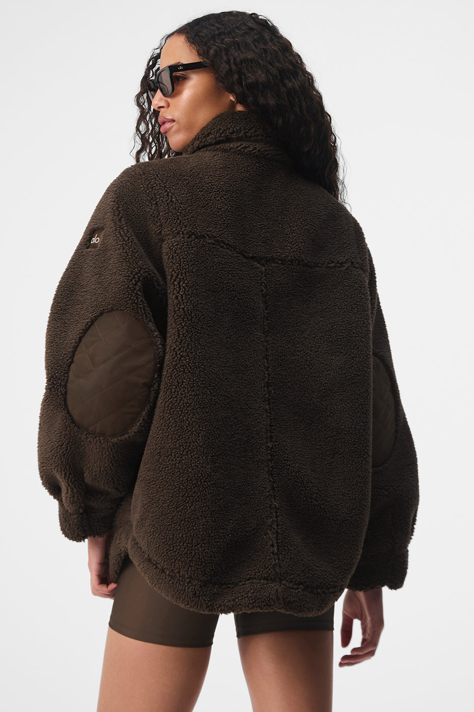 Sherpa Edge Shacket - Espresso — photo 2