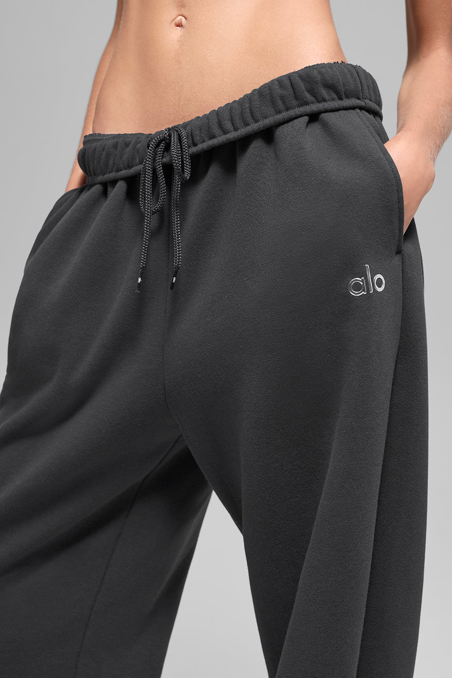 Accolade Straight Leg Sweatpant - Anthracite — photo 3
