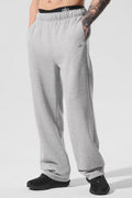 Accolade Straight Leg Sweatpant - Athletic Heather Grey — photo 1