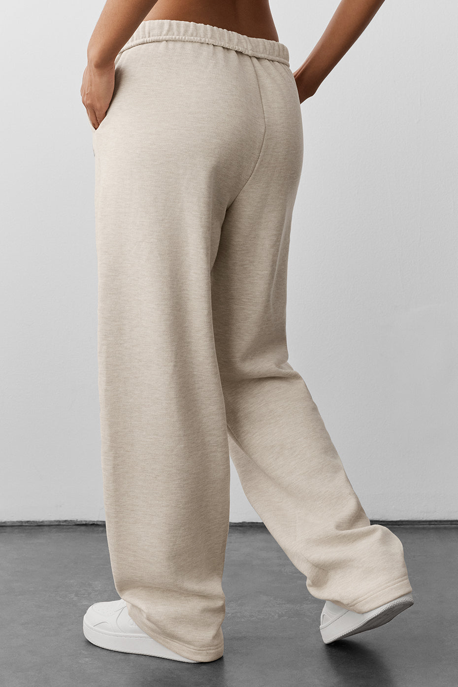 Accolade Straight Leg Sweatpant - Oatmeal Heather — photo 2