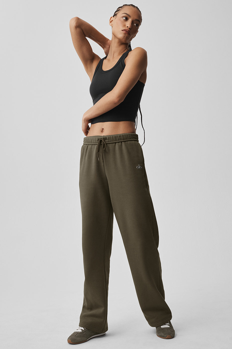 Accolade Straight Leg Sweatpant - Olive Tree — photo 6