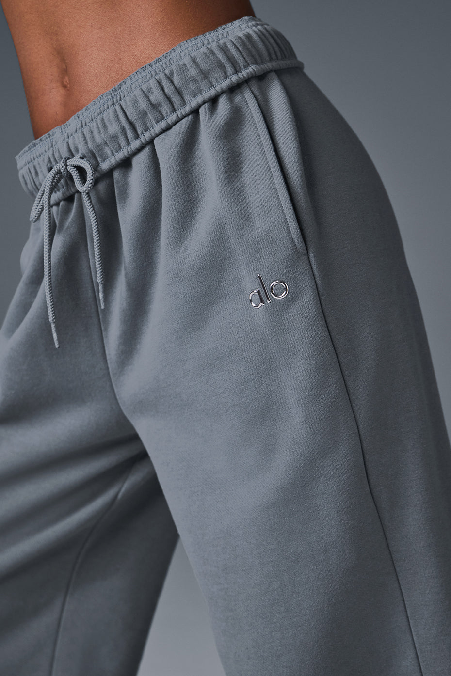 Accolade Straight Leg Sweatpant - Steel Grey — photo 3