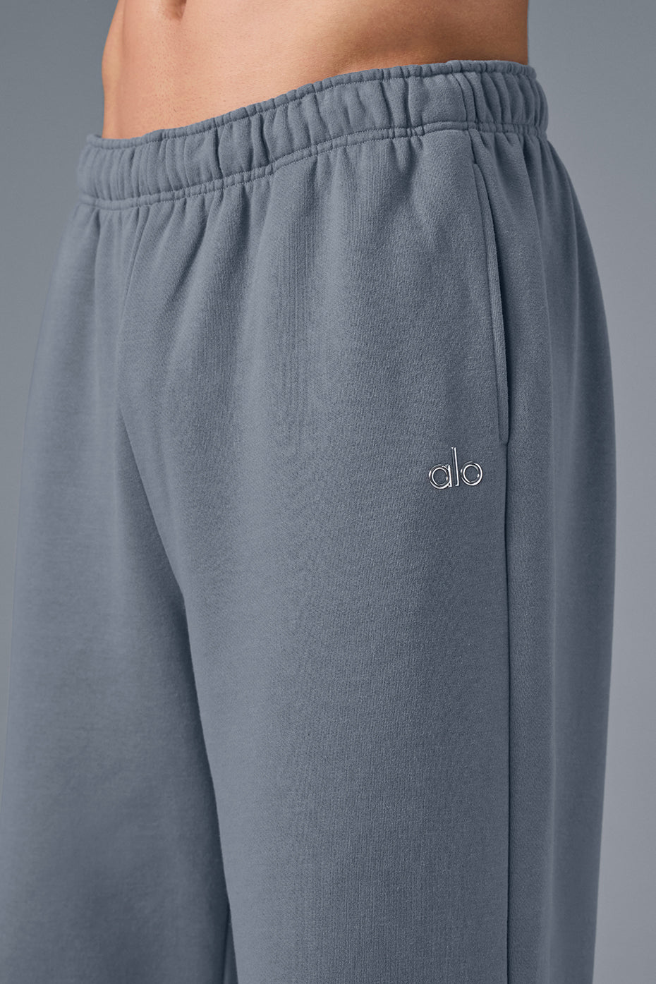 Accolade Straight Leg Sweatpant - Steel Grey — photo 4