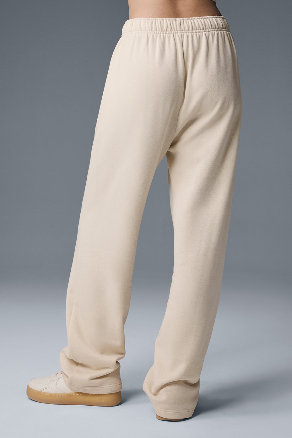 Accolade Straight Leg Sweatpant - Oat Milk — photo 2