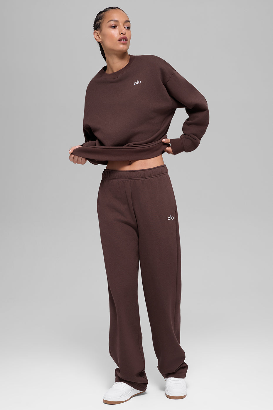 Accolade Straight Leg Sweatpant - Brownstone — photo 5