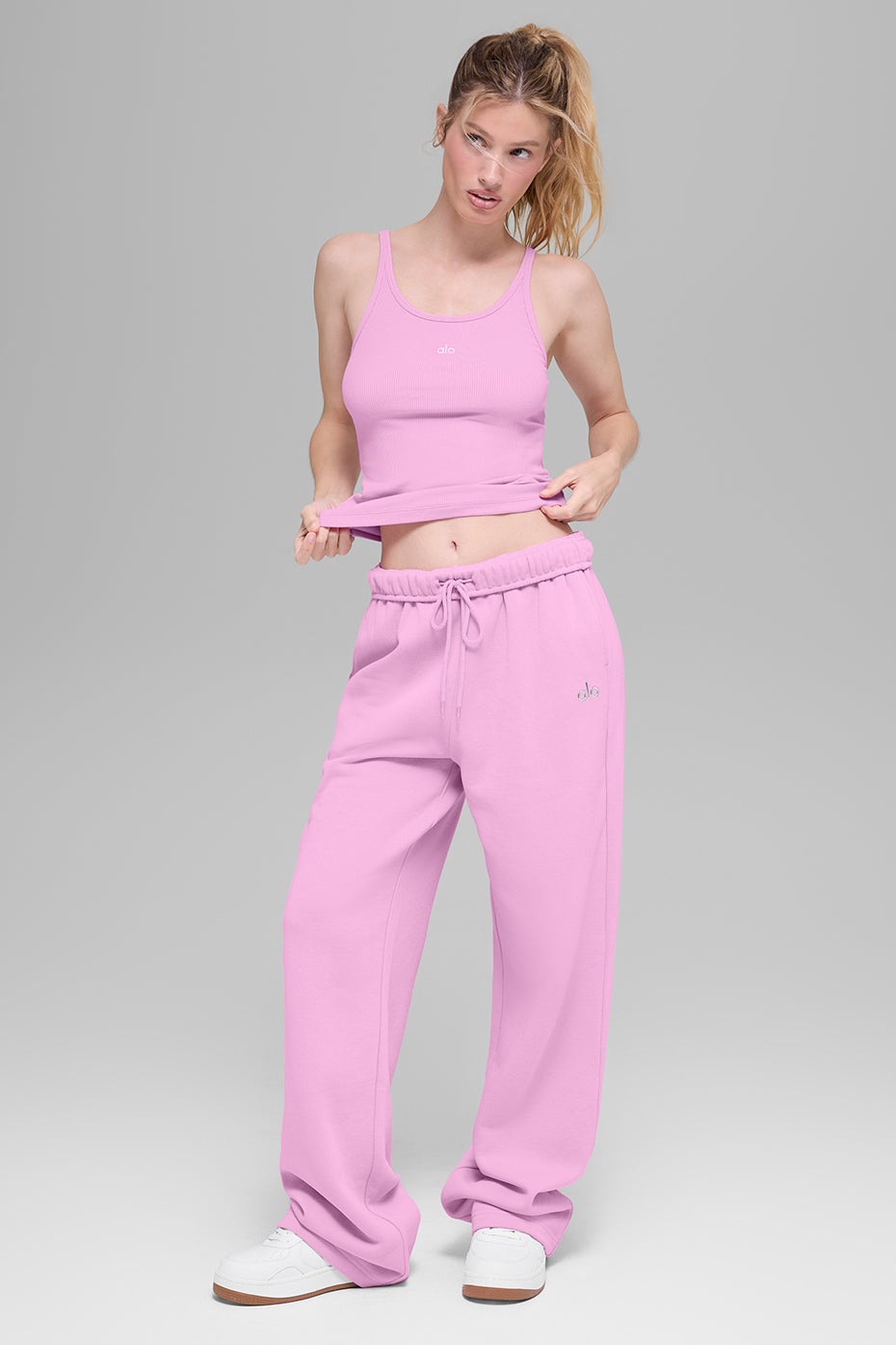 Accolade Straight Leg Sweatpant - Candy Heart Pink — photo 5