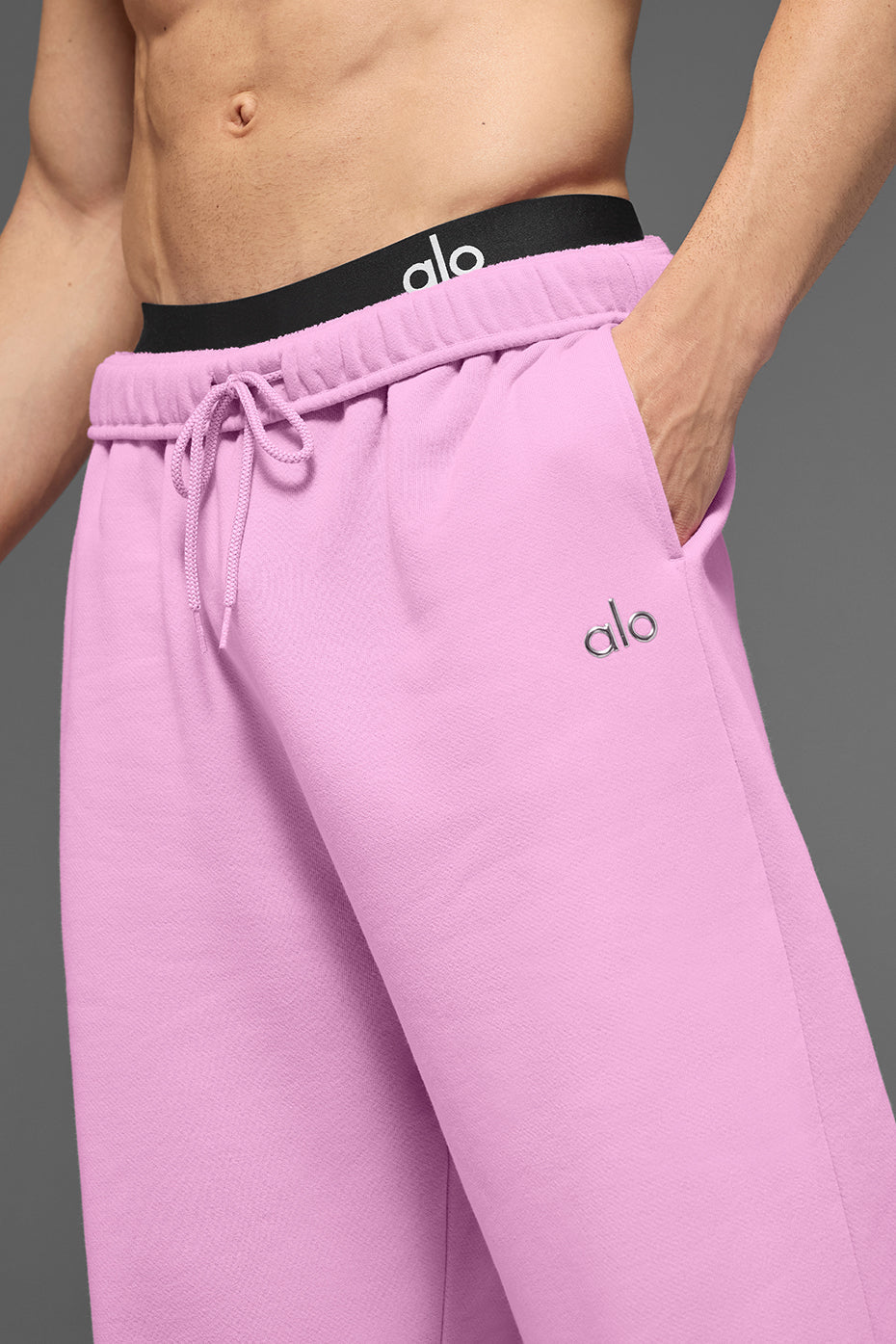 Accolade Straight Leg Sweatpant - Candy Heart Pink — photo 3