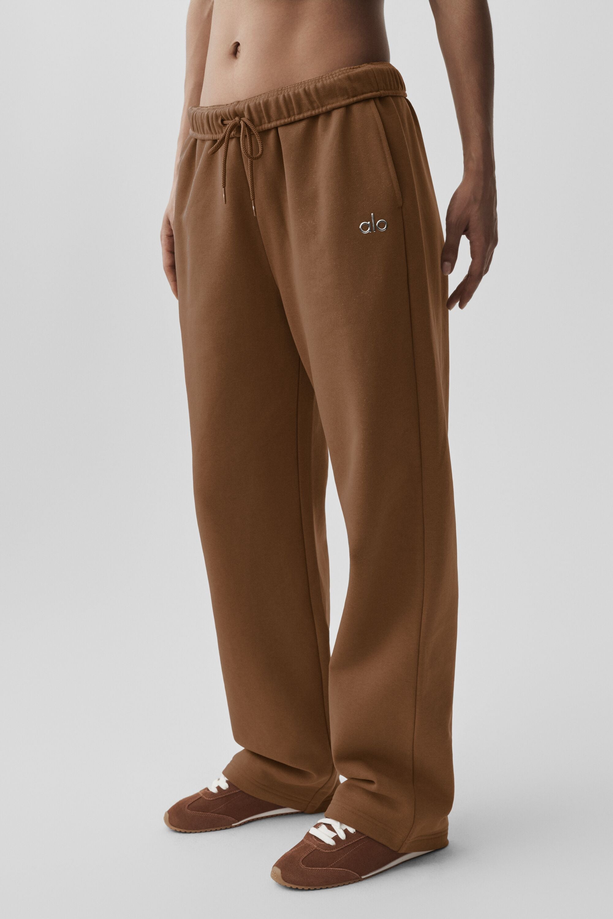 Accolade Straight Leg Sweatpant - Sun Kissed Brown — photo 2