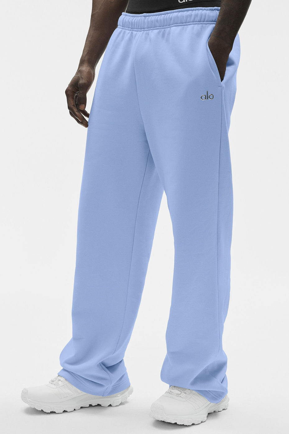Accolade Straight Leg Sweatpant - Light Provence Blue — photo 1