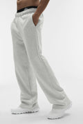 Accolade Straight Leg Sweatpant - White Heather — photo 1