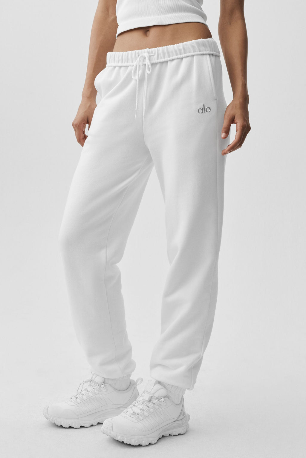 Accolade Sweatpant - White — photo 3